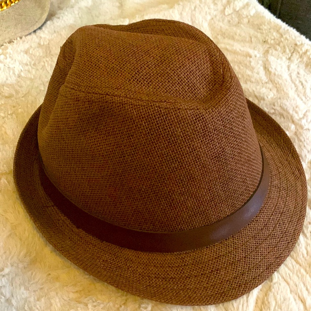 Brown womens hat